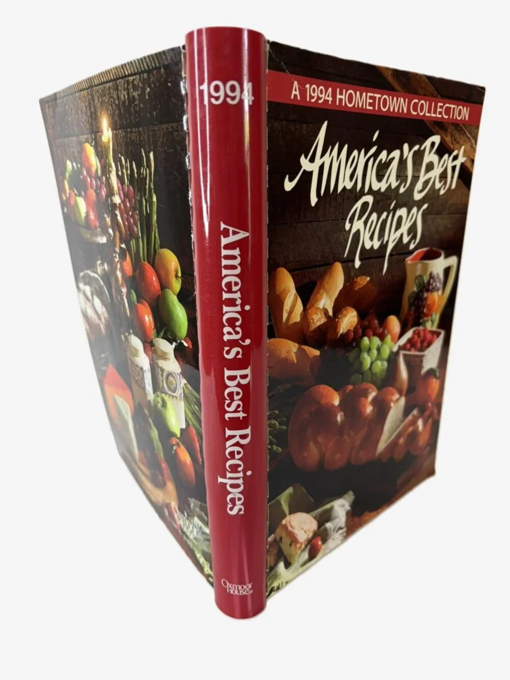 America’s Best Recipes 1994 Hometown Collection Cookbook‎ Spiral Bound Vintage